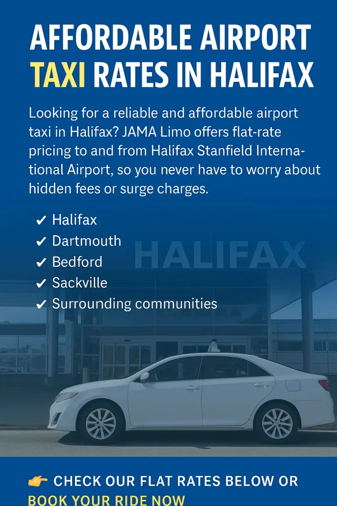 Affordable Airport Taxi Rates in Halifax