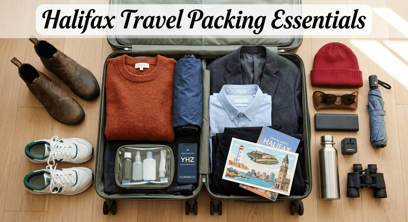 Halifax travel packing essentials